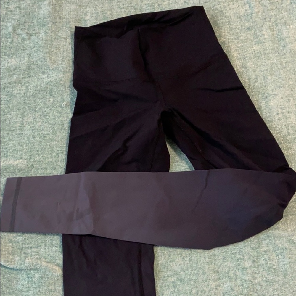 Lululemon black/grey ombré leggings